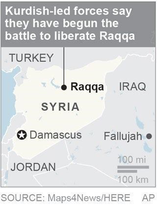 Syrian Kurds make small advances in push toward Raqqa | iNFOnews.ca