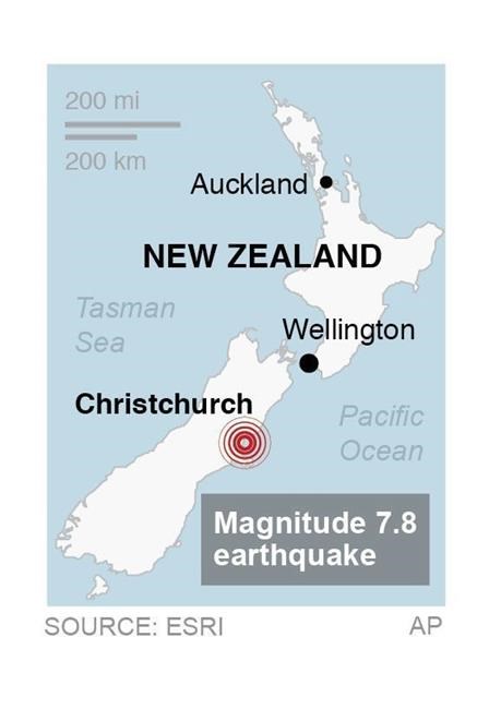 The Latest: New Zealand PM to survey earthquake damage | iNFOnews.ca The Latest: New Zealand PM to survey earthquake damage | iNFOnews.ca