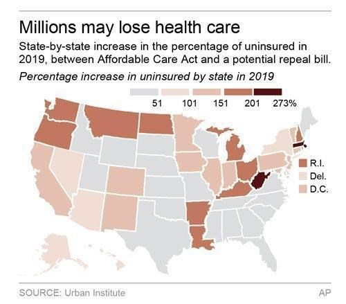 Study: 'Obamacare' repeal-only would make 30M uninsured | iNFOnews.ca