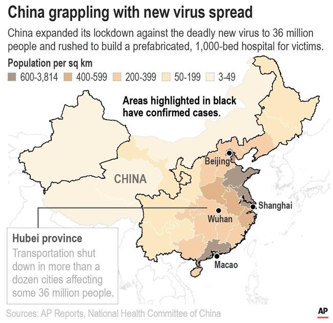 What's new in the China virus outbreak | iNFOnews.ca