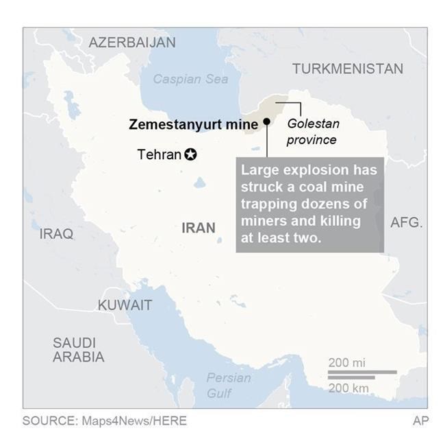 Reports: At least 35 killed in Iran coal mine explosion | iNFOnews.ca