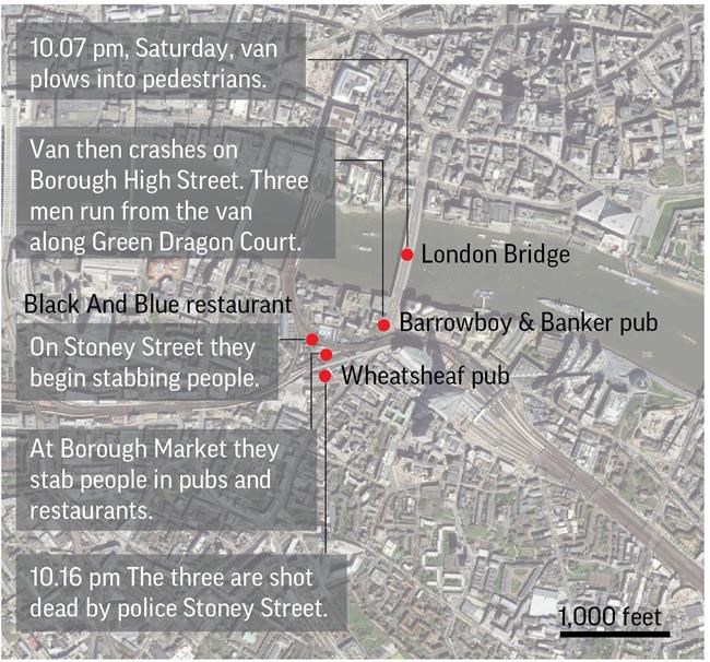 Timeline: How events unfolded in London's latest attack | iNFOnews.ca Timeline: How events unfolded in London's latest attack | iNFOnews.ca