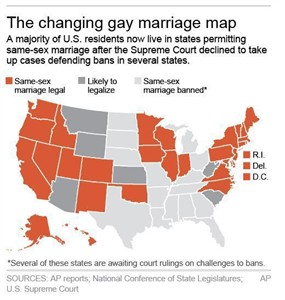 Gay couples cheer as same-sex unions come to conservative stronghold Idaho | iNFOnews.ca