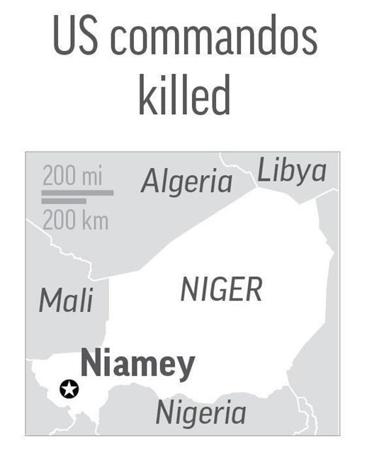 IS suspected in Niger attack that killed 3 US forces | iNFOnews.ca