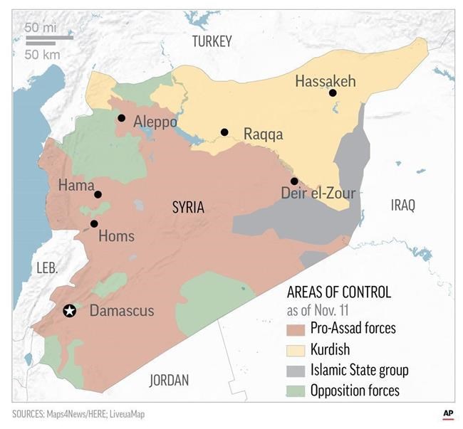 The caliphate's collapse: A look at Islamic State losses | iNFOnews.ca