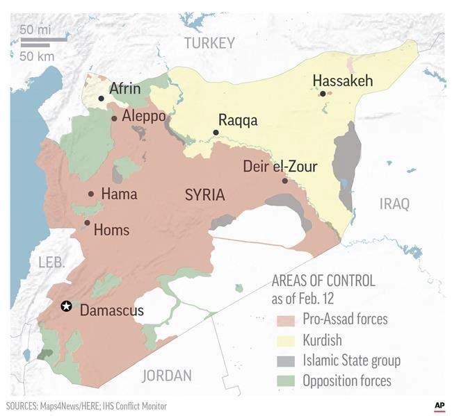 Turkey warns as Syrian government poised to enter Afrin | iNFOnews.ca