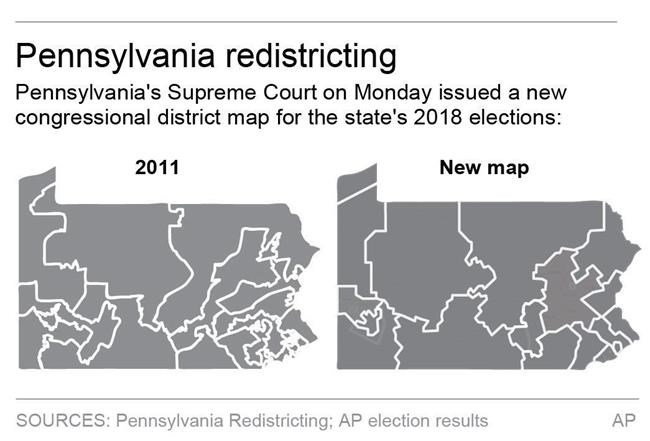 Pennsylvania's new congressional map could boost Democrats | iNFOnews.ca Pennsylvania's new congressional map could boost Democrats | iNFOnews.ca