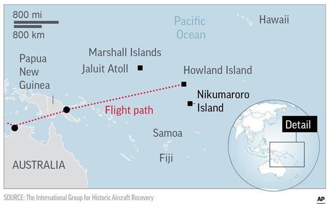 Bones found in 1940 seem to be Amelia Earhart's, study says | iNFOnews.ca