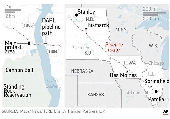 Pipeline stance complicates Heitkamp's 2nd term Senate hopes | iNFOnews.ca Pipeline stance complicates Heitkamp's 2nd term Senate hopes | iNFOnews.ca