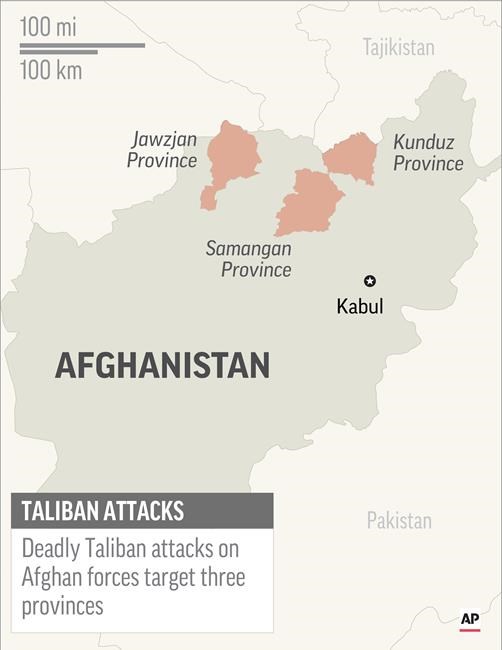 The Latest: More Taliban attacks reported on Afghan forces | iNFOnews.ca The Latest: More Taliban attacks reported on Afghan forces | iNFOnews.ca