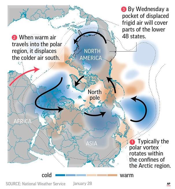 Science Says: Get used to polar vortex outbreaks | iNFOnews.ca