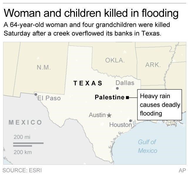 The Latest: 6th body found after flooding in Texas | iNFOnews.ca The Latest: 6th body found after flooding in Texas | iNFOnews.ca