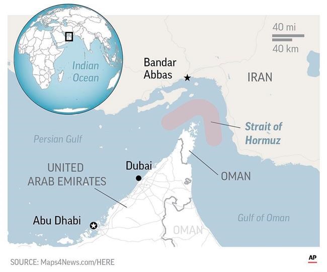AP EXPLAINS: Why send a US aircraft carrier to the Gulf? | iNFOnews.ca