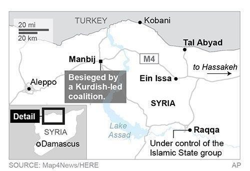 Western-backed forces encircle key town in northern Syria | iNFOnews.ca