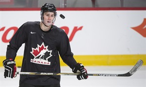 Six-foot-seven Morin could be huge for Canada's world junior team | iNFOnews.ca CP31248134