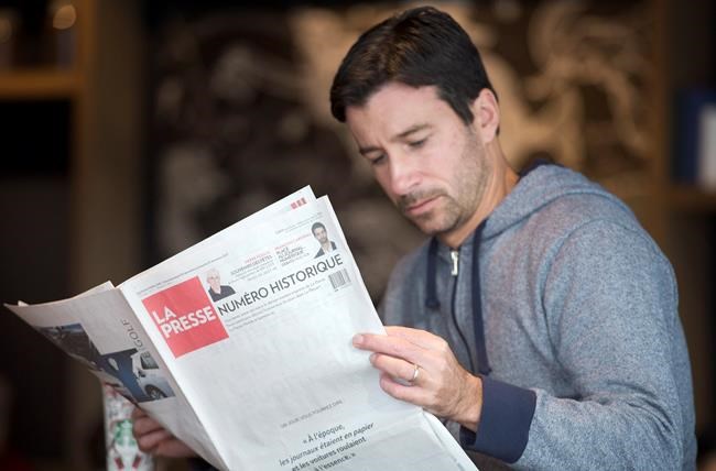 Montreal La Presse publishes final print edition as part of shift to digital | iNFOnews.ca CP1174198604