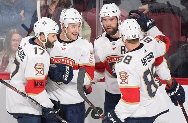 Ekblad goal, Luongo shutout lift Panthers over Canadiens 2-0 | iNFOnews.ca