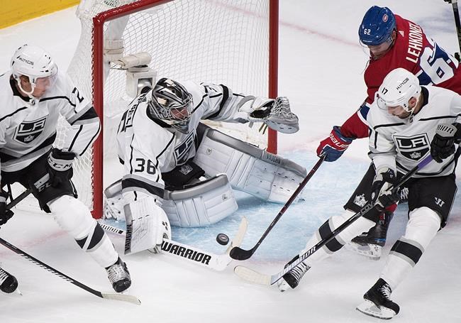 Campbell makes 40 saves, Carter has two points as Kings blank Canadiens | iNFOnews.ca