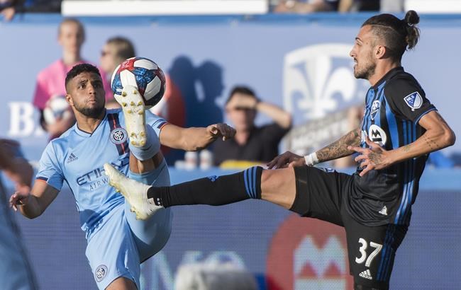 New York City FC scores early, holds on to beat Montreal Impact 2-0 | iNFOnews.ca CP680030965