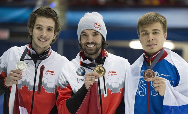 St-Gelais, Hamelin win gold at ISU short track speed skating World Cup | iNFOnews.ca CP35165071
