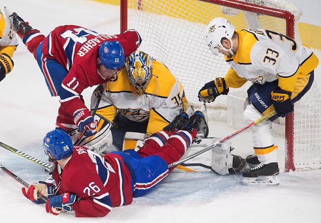 Ryan Ellis scores in shootout to lift Nashville over Montreal 3-2 | iNFOnews.ca