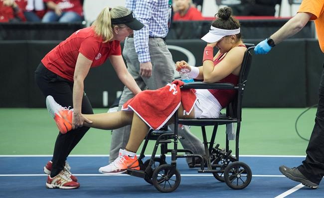 Bouchard impressive, Andreescu injured as Canada splits Fed Cup openers | iNFOnews.ca Bouchard impressive, Andreescu injured as Canada splits Fed Cup openers | iNFOnews.ca