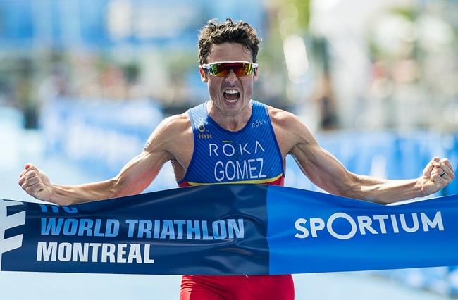 Spain's Gomez cruises to Montreal triathlon win ahead of Blummenfelt | iNFOnews.ca CP15917262