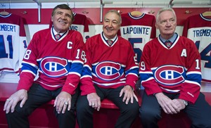 Defenceman Lapointe to be reunited with Savard, Robinson when Habs retire No. 5 | iNFOnews.ca CP28826936