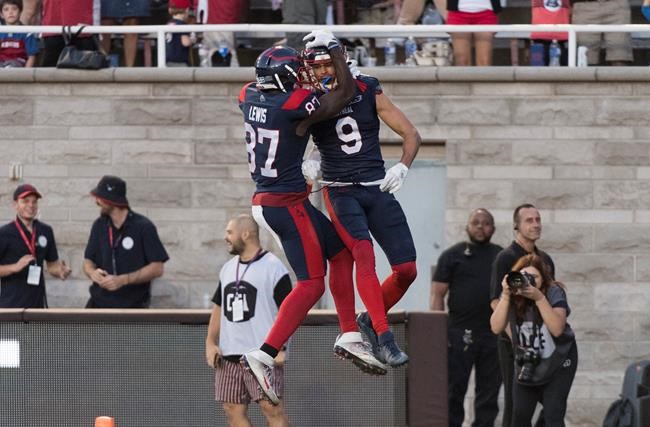 Vernon Adams Jr. leads late drive as Alouettes stun Blue Bombers 38-37 | iNFOnews.ca