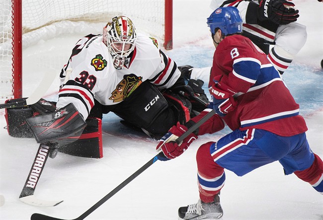 Baun's three-point night lifts Blackhawks over Habs in pre-season action | iNFOnews.ca CP34716740