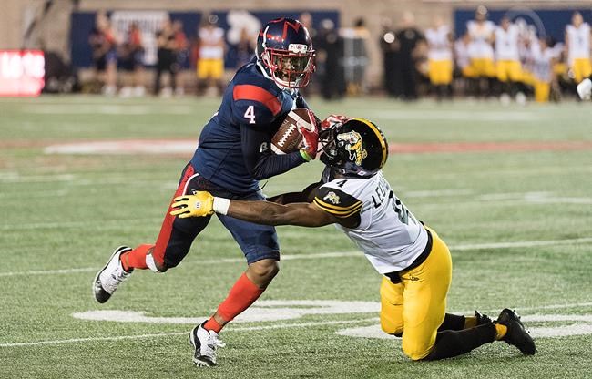 Alouettes' Stanback scores three touchdowns in 36-29 win over Ticats | iNFOnews.ca Alouettes' Stanback scores three touchdowns in 36-29 win over Ticats | iNFOnews.ca