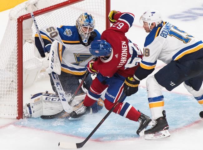 Brendan Gallagher's three-point night leads Canadiens past Blues 6-3 | iNFOnews.ca