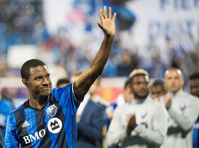 Patrice Bernier scores in final game, but Impact fall late to Revolution | iNFOnews.ca Patrice Bernier scores in final game, but Impact fall late to Revolution | iNFOnews.ca