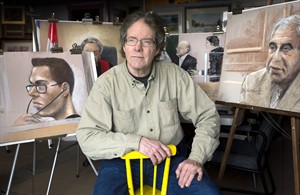 Bikers, Mob bosses and killers: Montreal sketch artist has drawn them all | iNFOnews.ca CP22769459
