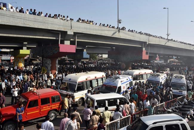 Fire in tutoring centre kills 19 students in western India | iNFOnews.ca Fire in tutoring centre kills 19 students in western India | iNFOnews.ca