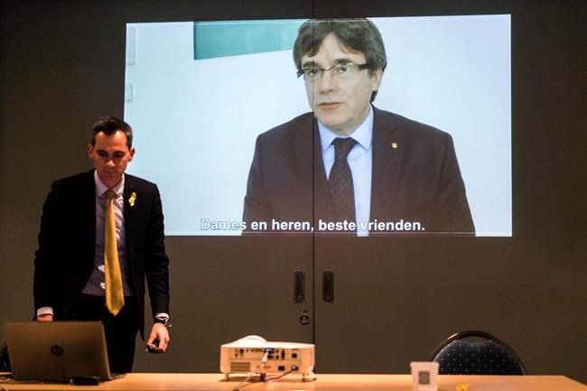 Catalan chief denies he's giving up after phone message leak | iNFOnews.ca