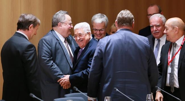 Palestinian leader urges EU to recognize state, boost role | iNFOnews.ca CP1606671132