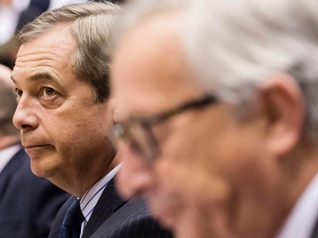 The Latest: Pro-Brexit campaign fined for breaking data laws | iNFOnews.ca