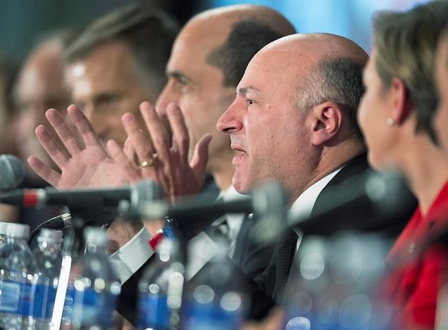 Would-be Conservative leaders set sights on O'Leary in TV star's debate debut | iNFOnews.ca