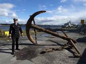 Canadian naval anchor from early 1900s unearthed in Halifax harbour | iNFOnews.ca CP30357086