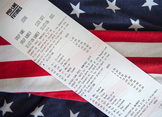 Trump in the White House? Atlantic Lottery takes bets on U.S. presidential race | iNFOnews.ca CP35914436