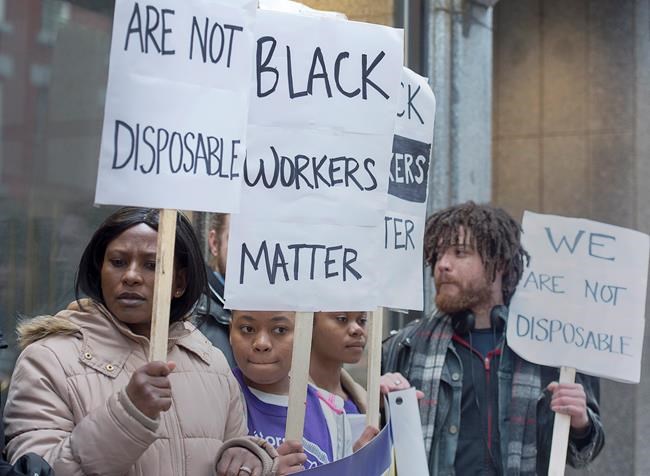 Black janitors allege racial discrimination, plan to file human rights complaint | iNFOnews.ca