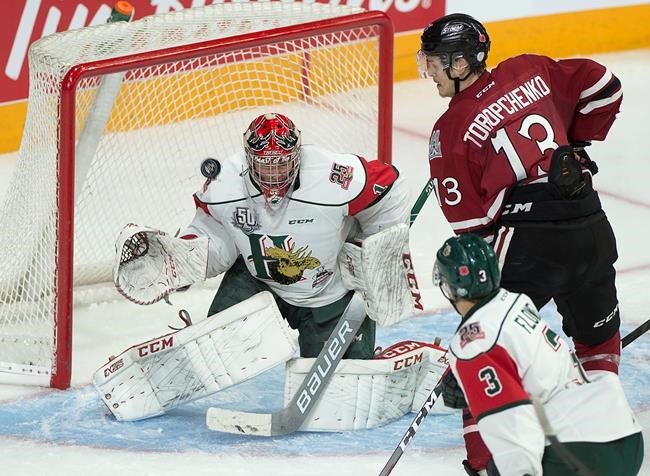 Raphael Lavoie, Mooseheads beat Storm to secure at least a spot in semifinal | iNFOnews.ca