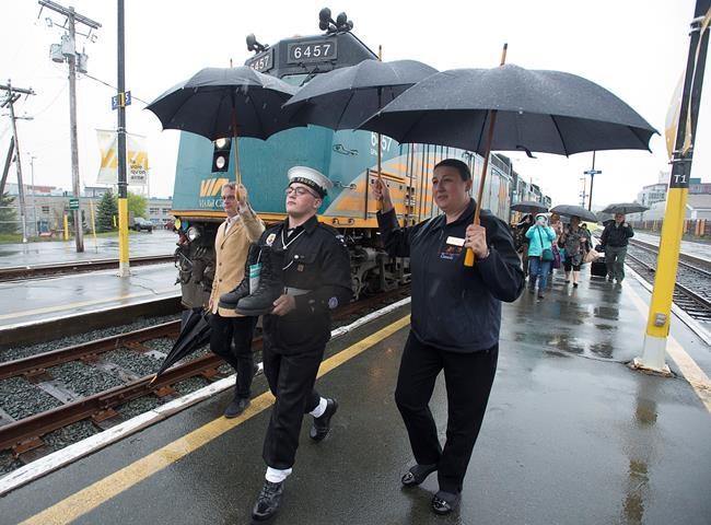 Combat boots marking D-Day anniversary end cross-country journey in Halifax | iNFOnews.ca Combat boots marking D-Day anniversary end cross-country journey in Halifax | iNFOnews.ca
