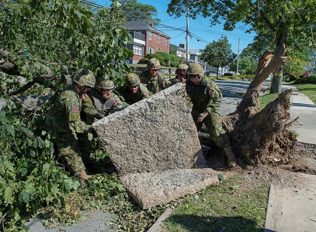 Crews work to restore power and clear debris left in Dorian's wake | iNFOnews.ca