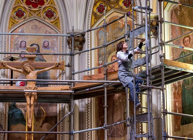 Uncovering of cathedral's spectacular murals reveals Halifax's tragic past | iNFOnews.ca Uncovering of cathedral's spectacular murals reveals Halifax's tragic past | iNFOnews.ca