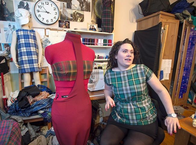 Not your grandfather's kilt: Designer bringing tartan into modern fashion world | iNFOnews.ca