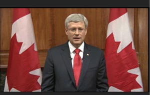 Text of Prime Minister Stephen Harper's address on the Ottawa shootings | iNFOnews.ca CP30393326