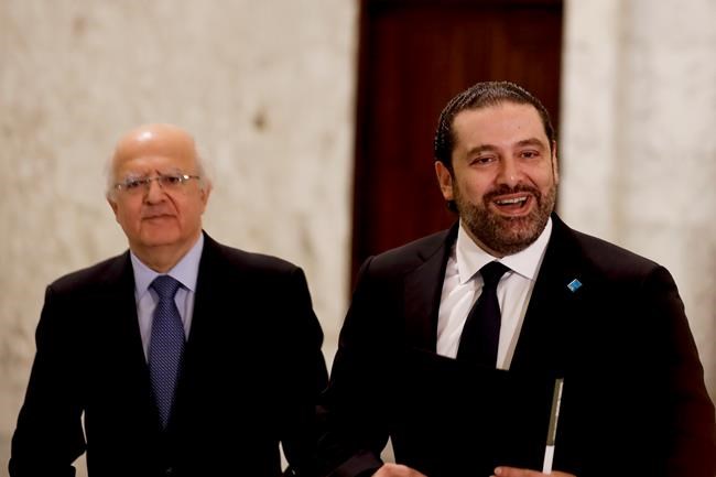 Lebanese president asks ex-PM Hariri to form new government | iNFOnews.ca CP928495074
