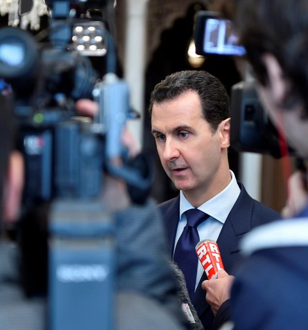 Syria's Assad ready to 'negotiate everything' with rebels | iNFOnews.ca